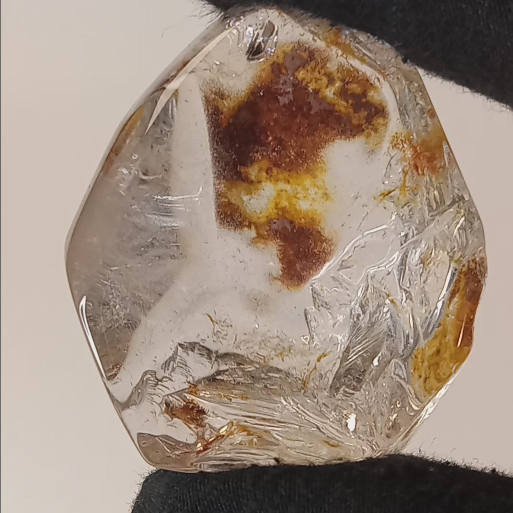 Garden Quartz Freeform with Scenic Landscape Inclusions | Polished Collector Quartz Specimen | GQF-006