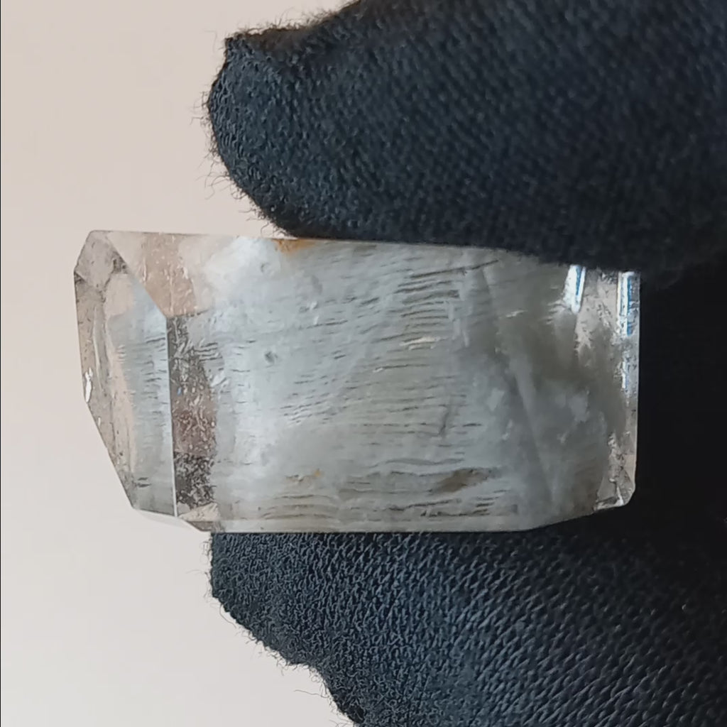 Thousand Layer Garden Quartz Polished Free Form with Fine Horizontal Layering