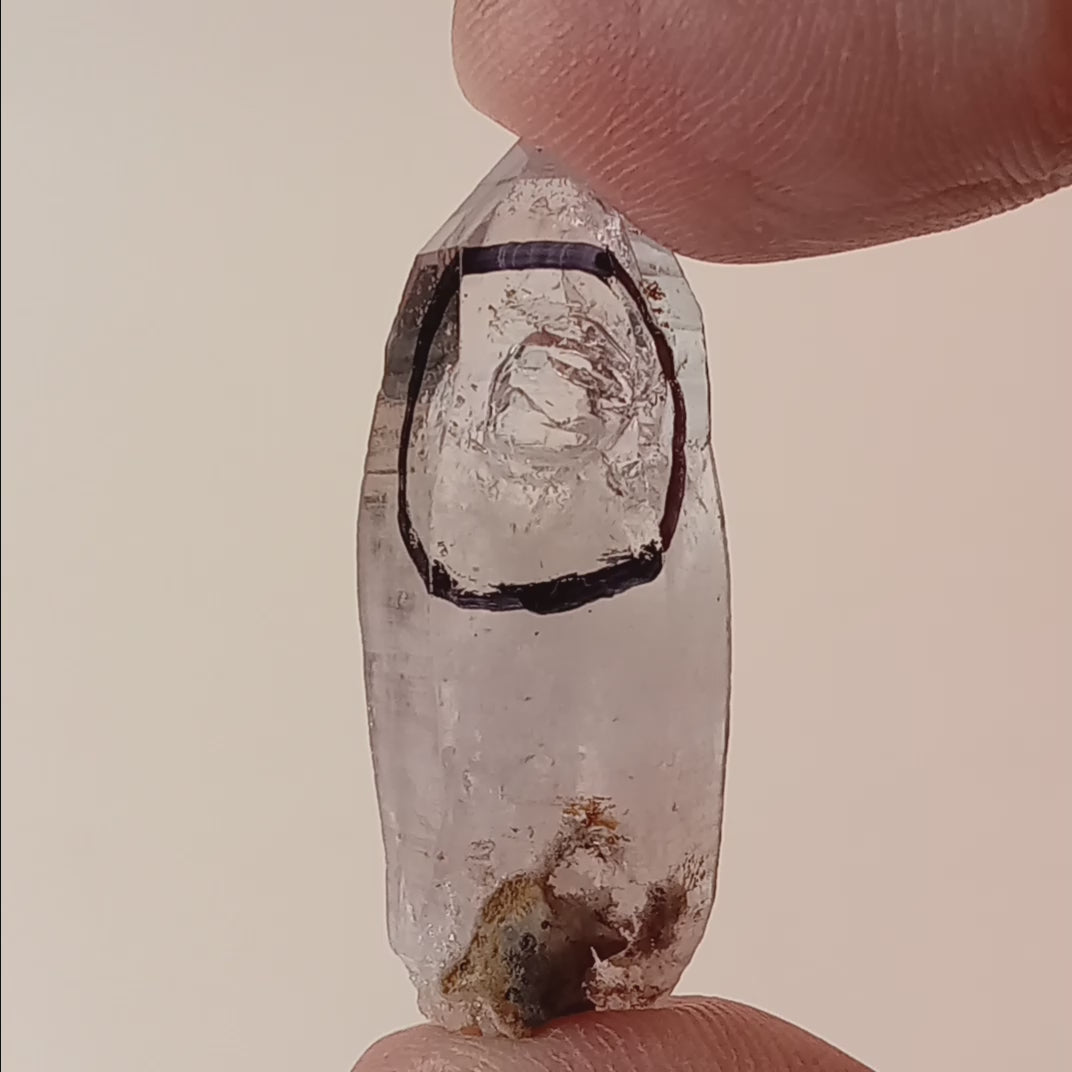 Enhydro Vera Cruz Amethyst Crystal | Large Moving Bubble | Rosilla, Veracruz, Mexico