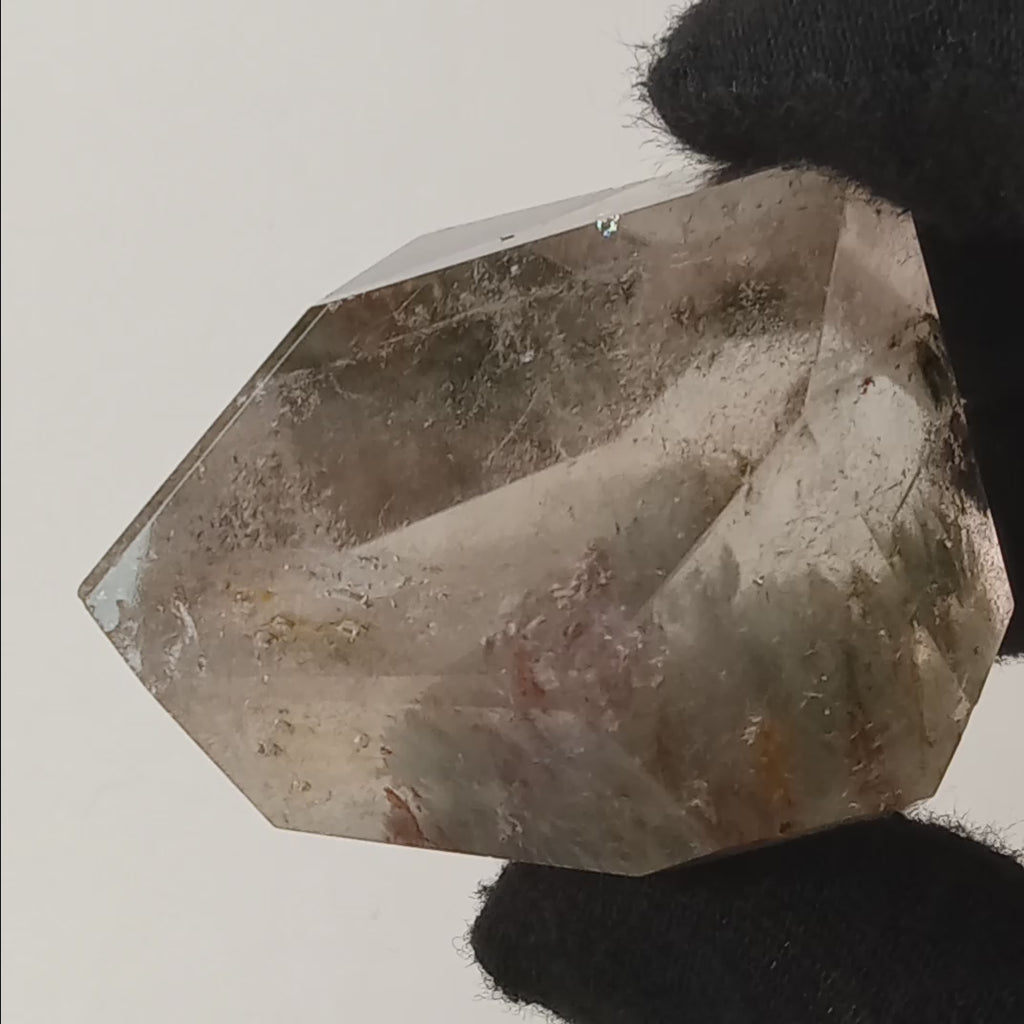 Garden Quartz Free Form with Painterly Earth-Tone Inclusions | GQF-012