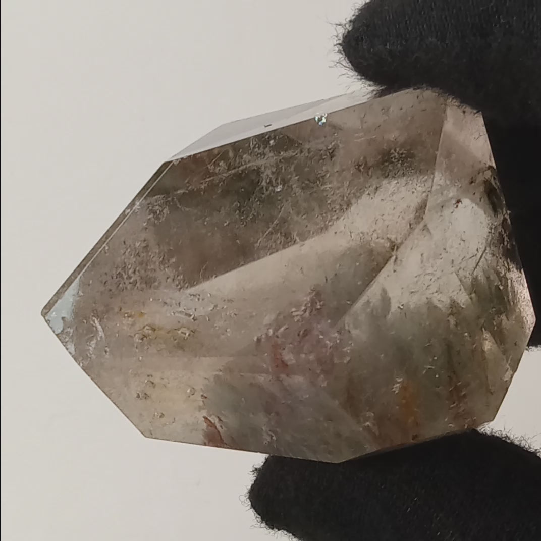 Garden Quartz Free Form with Painterly Earth-Tone Inclusions | GQF-012